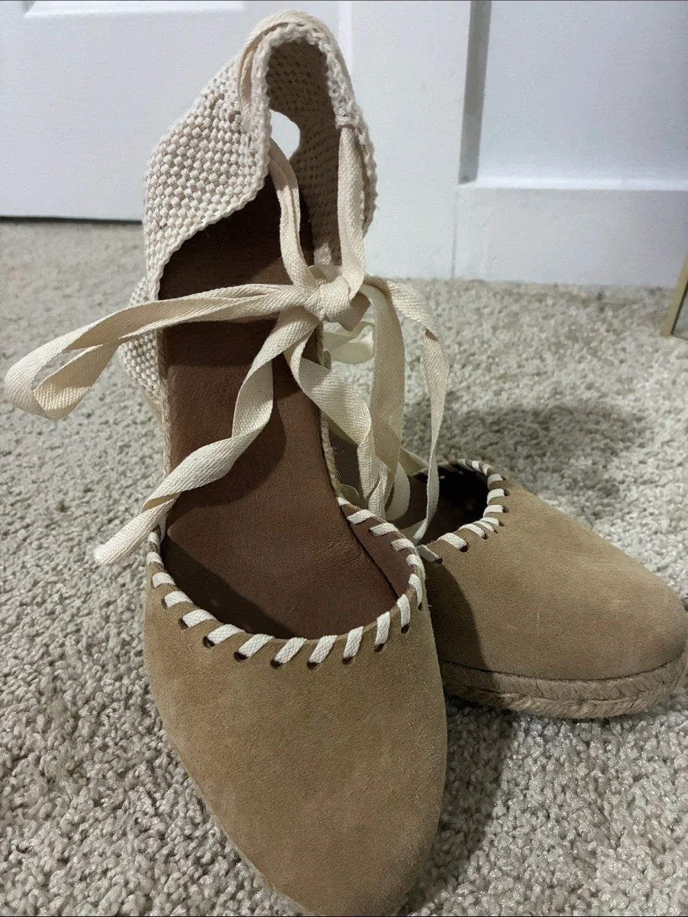 Women’s Espadrille Lace-Up Wedges